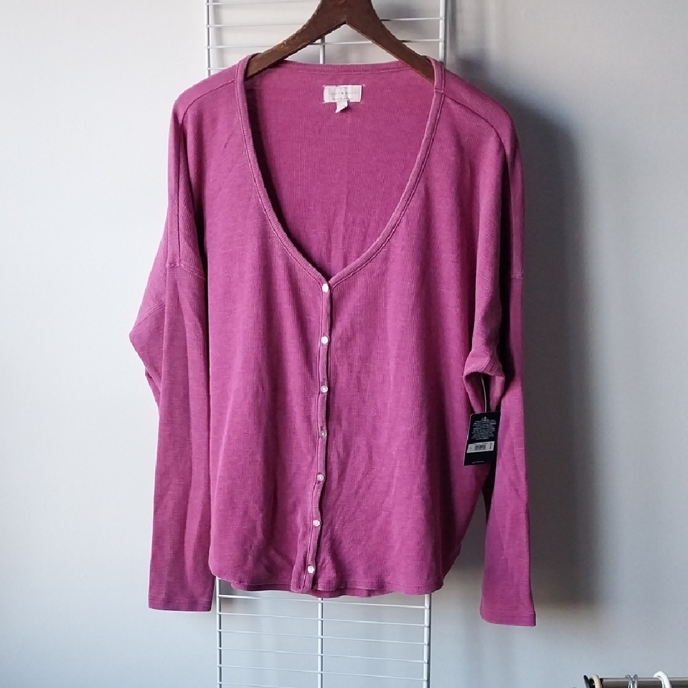 Lucky Brand Women's Mauve Cardigan